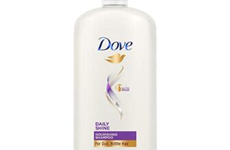 Dove Daily Shine, Shampoo, 1L, For Damaged Or Frizzy Hair, Makes Hair Soft, Shiny And Smooth, Mild Daily Shampoo, For Men & Women